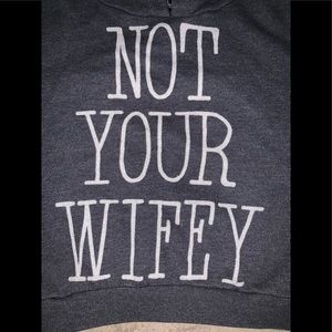 Cropped Hooded Sweatshirt